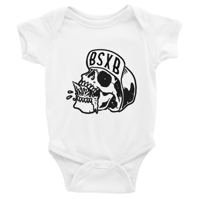 BSXB Skull Badge - Infant Bodysuit
