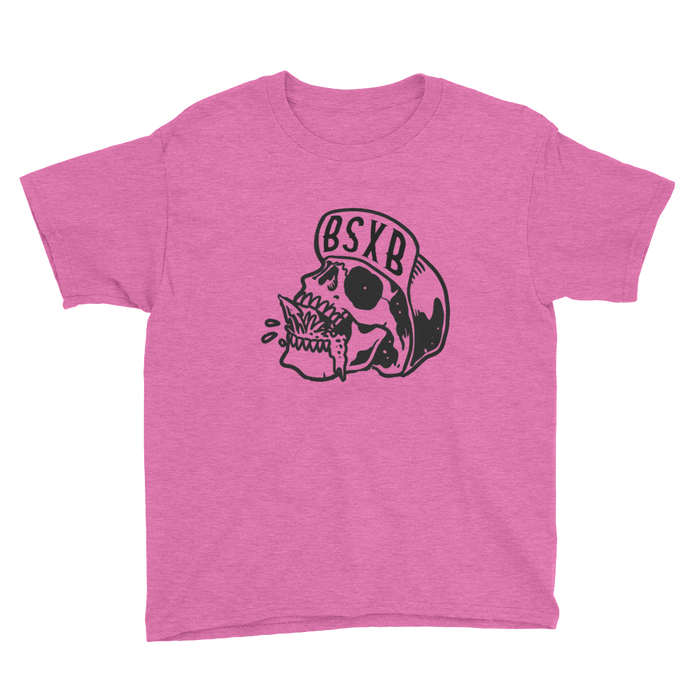 Boozie Skull - Youth Short Sleeve T-Shirt