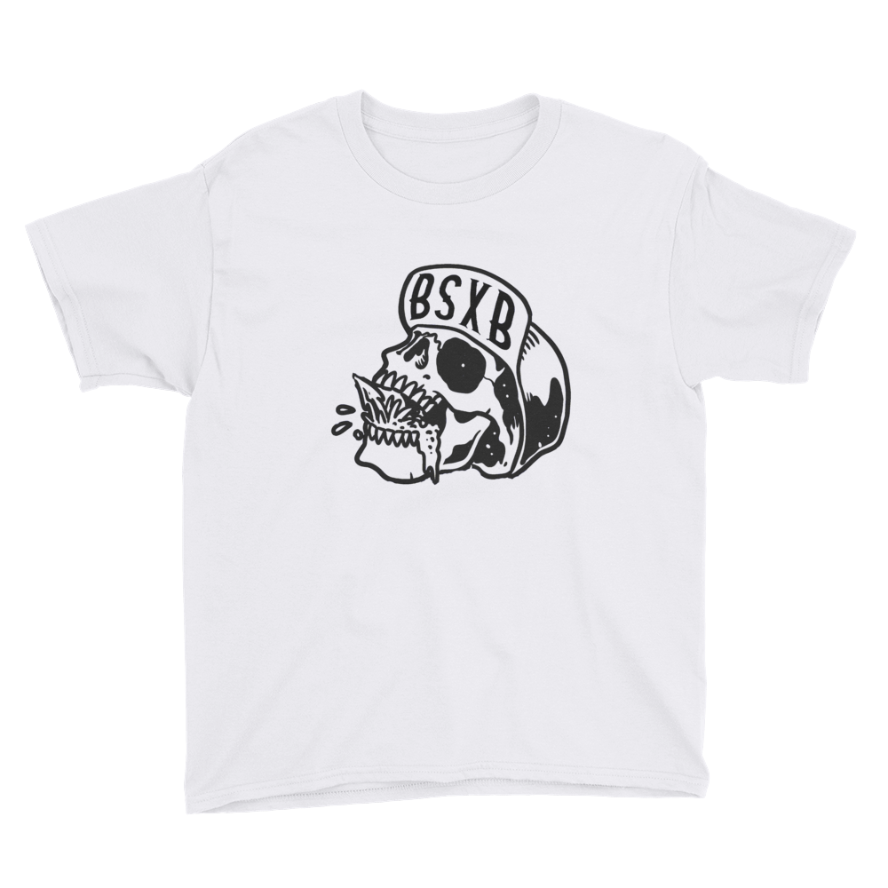 Boozie Skull - Youth Short Sleeve T-Shirt